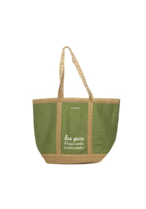 Shopping Santa Fè verde LE PANDORINE | PS259B080SANTAFE-C41